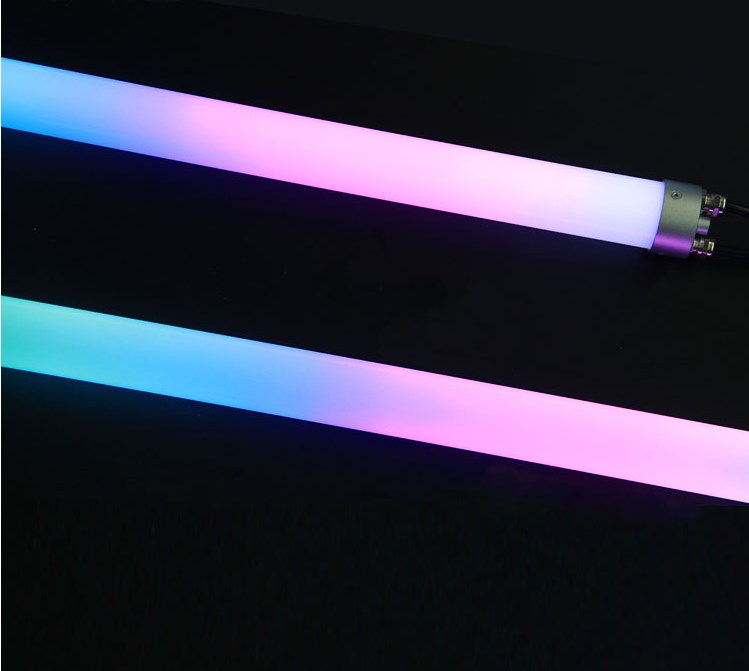 40MM 360 Viewing Frosted Milky White Pendant RGB Pixel LED Tube