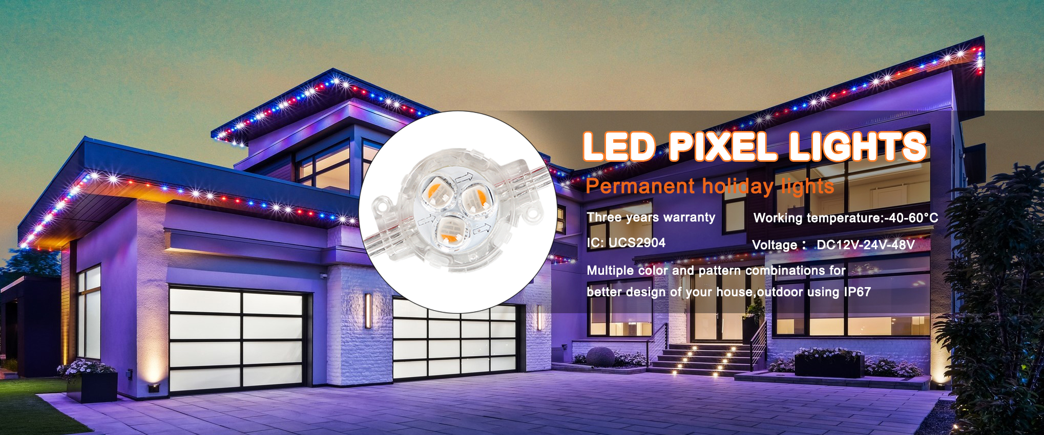 led pixel light