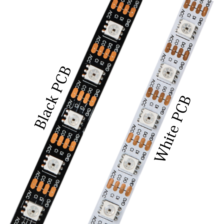 SK9822 APA102C Flexible RGB Pixel LED Strip 60LEDs/m