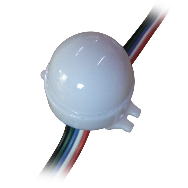 30mm Digital RGB LED Pixel Dome Light