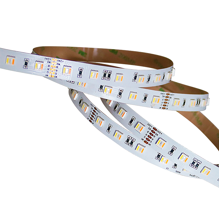 RGB WHITE AMBER Color Flexible 60LED Strip Light