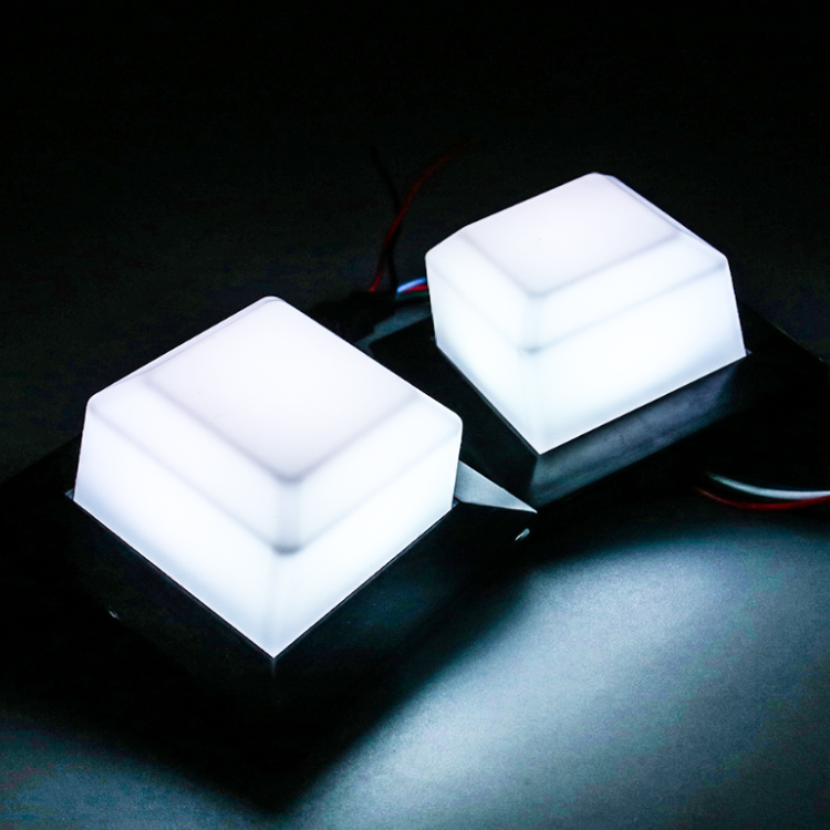 Full Color 50mm RGB Square LED Pixel Light