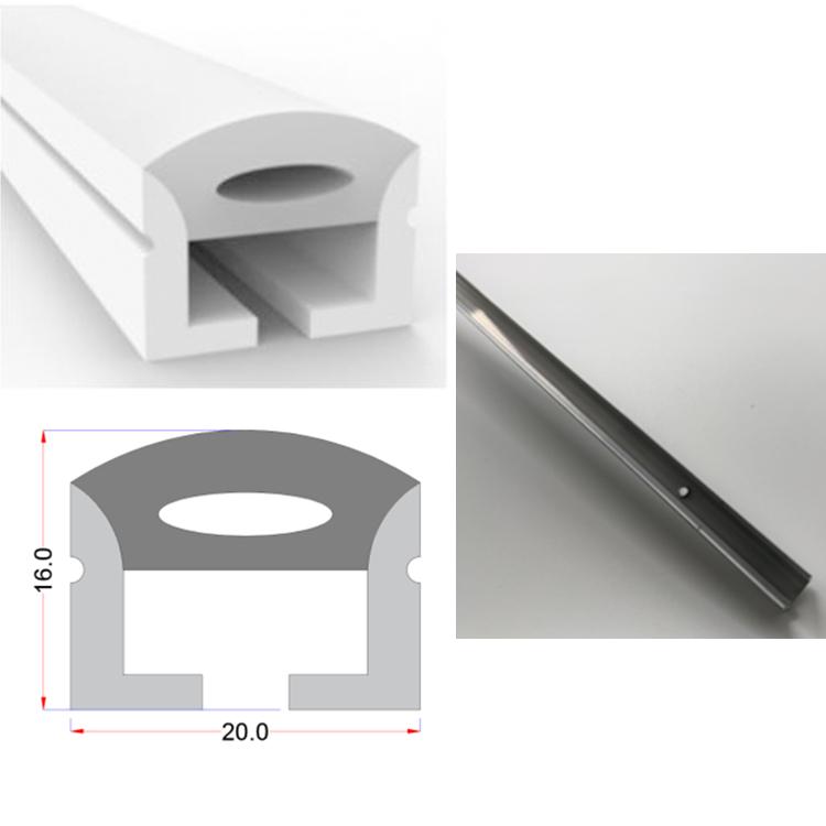 Top View Arc LED Neon Flexible Tape Light 20 x 16mm