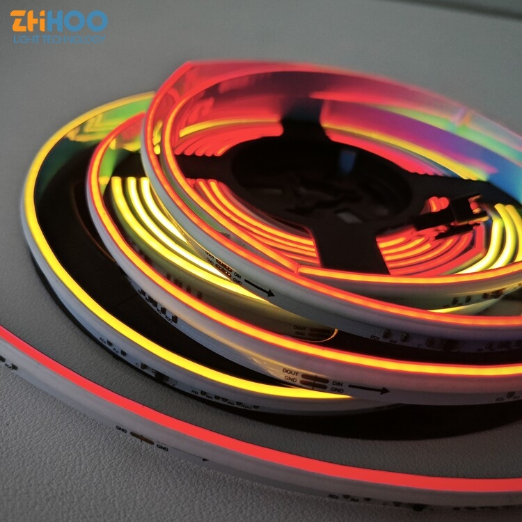 Digital Dream Color Side Emitting COB RGB/RGBW Flexible LED Strip