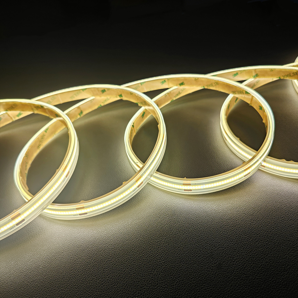 Warm White 2700K 528LEDs 10mm PCB  COB LED Strip Light DC24V