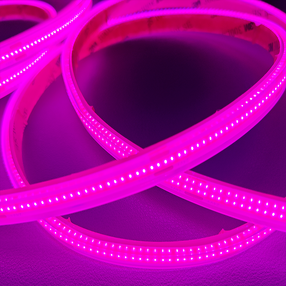 COB Single Color Pink LED Strip Light 480LEDs/m