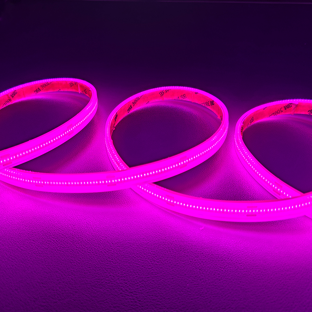 COB Single Color Pink LED Strip Light 480LEDs/m