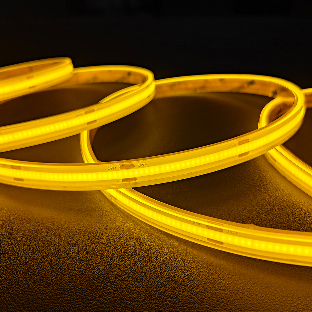 COB Orange Color LED Strip Light 480LEDs/m